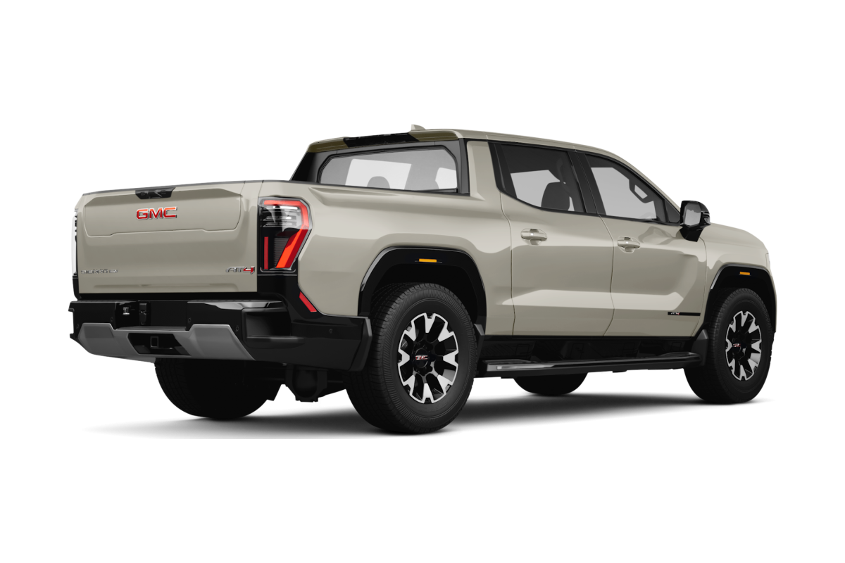 GMC Sierra EV - Back view GMC Sierra EV - Back view